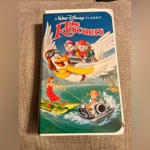 Walt Disney Classic The Rescuers VHS Tape